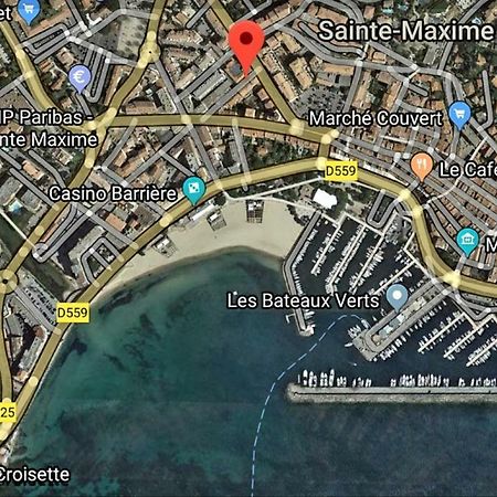 Perle Rare A 250M De La Plage ! Climatise Avec Parking, Balcon & Wifi Sainte-Maxime Exterior foto